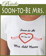 soon to be mrs t shirts