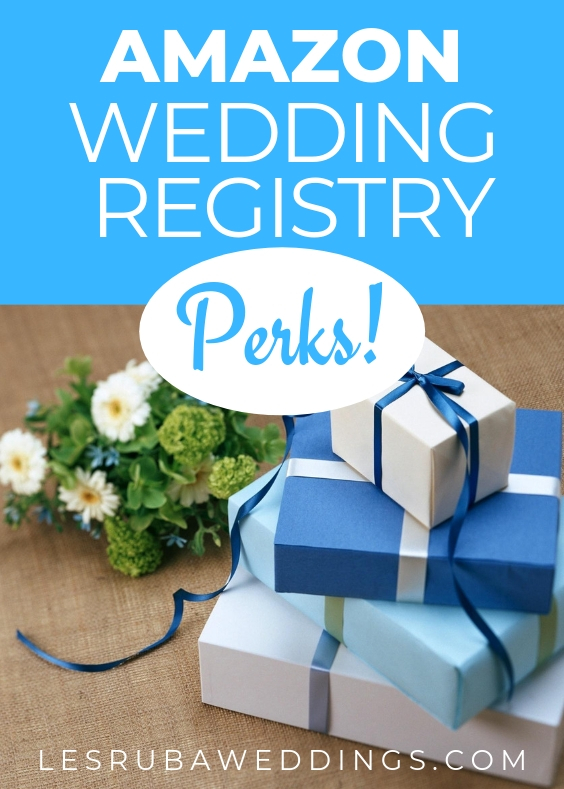 Amazon wedding registry offers lots of perks