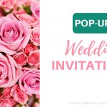 pop up 3d wedding invitations